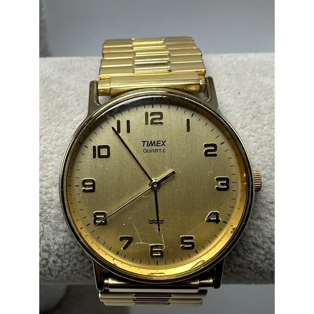 Timex Mens Watch‎ CC 1995 New Battery 32MM 6.75